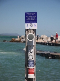 Fishing line bins initiative rolled out 