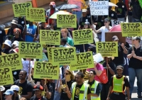Civil society marches against nuclear energy