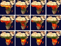 Africa: On fire from space