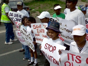 crude oil haunts Durban community