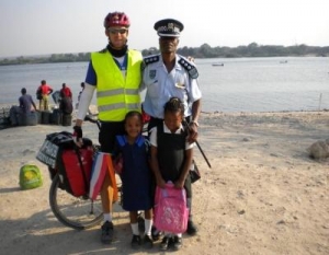 Cycling to solarise Africa