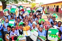 Innovative school kits transform old billboards