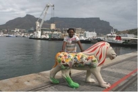 Life-sized lion comes to Cape Town