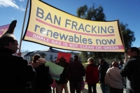 Rally unites communities against fracking