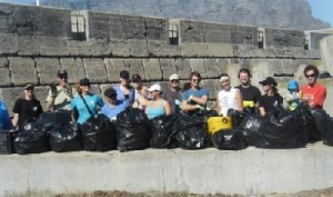 Sea Shepherd tackles Waterfront beach mess