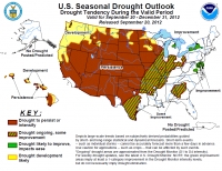 Worst US drought in 50 years to persist into winter