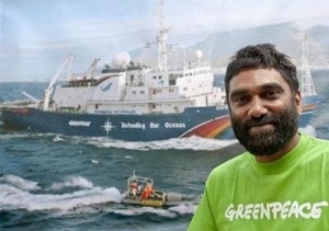 Our Kumi arrested on Arctic oil rig