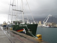Rainbow Warrior visits the rainbow nation