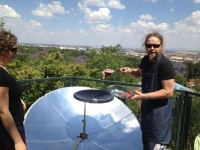 Let the sun do your braai!