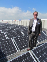 Biggest solar installation on one roof in Africa