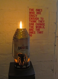 A candle for Earth Hour