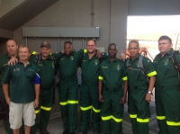 SA relief team first to help Philippino typhoon victims