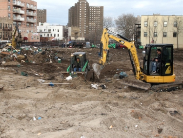 Community garden bulldozed in dead of night