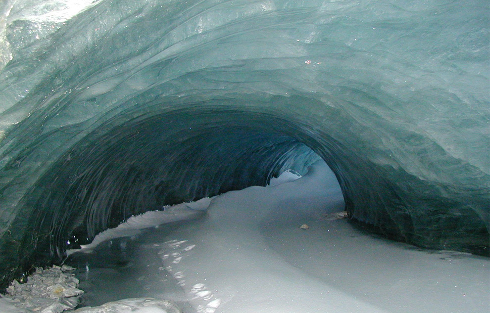 antarctica cave